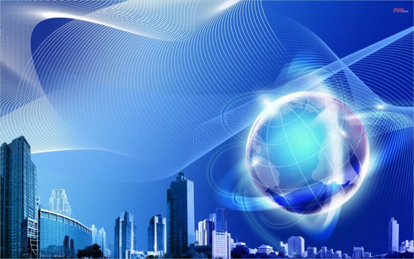 Hình nền slide đẹp cho chủ đề công nghệ