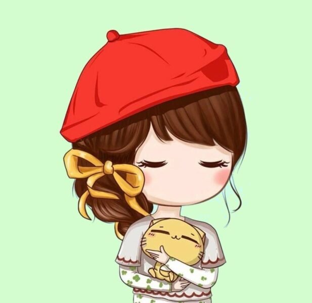 Hình ảnh avatar chibi cute cho con gái