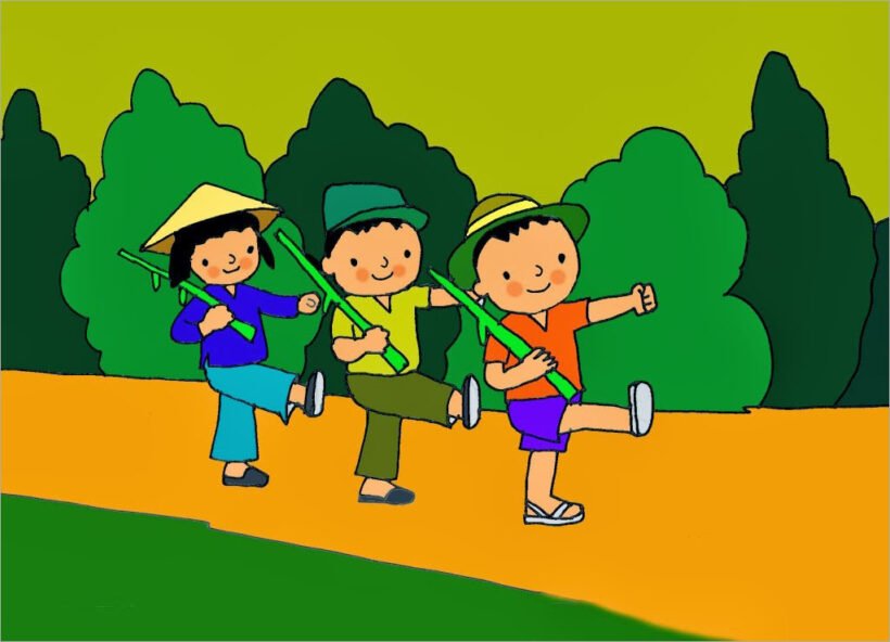 vẽ tranh đề tài ước mơ của em trở thành chú bộ đội