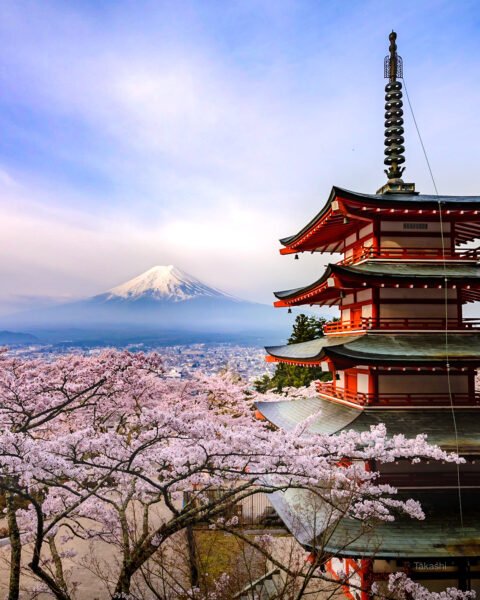 Hình ảnh núi Phú Sĩ đẹp