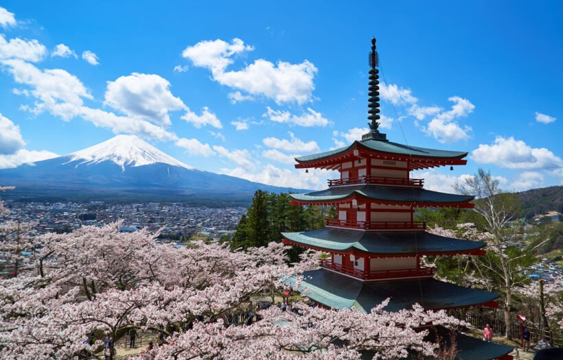 hình ảnh núi Phú Sĩ Nhật Bản