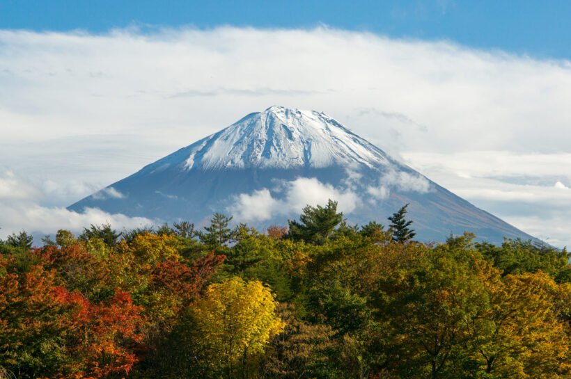 hình ảnh núi Phú Sĩ tại Nhật