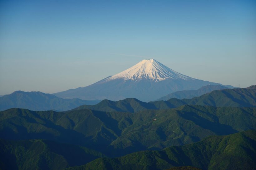hình ảnh núi Phú Sĩ tại Nhật Bản