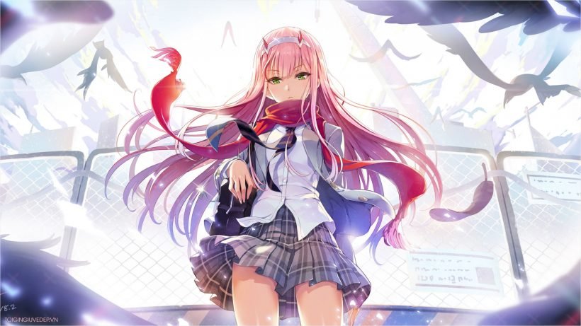 hình ảnh zero two - hình nền zero two