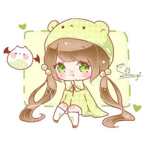 Ảnh avatar cute chibi nữ