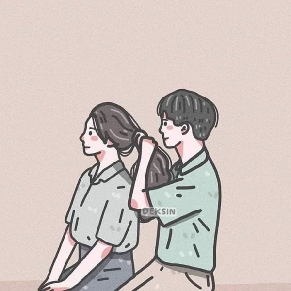 Ảnh cặp cute lãng mạn