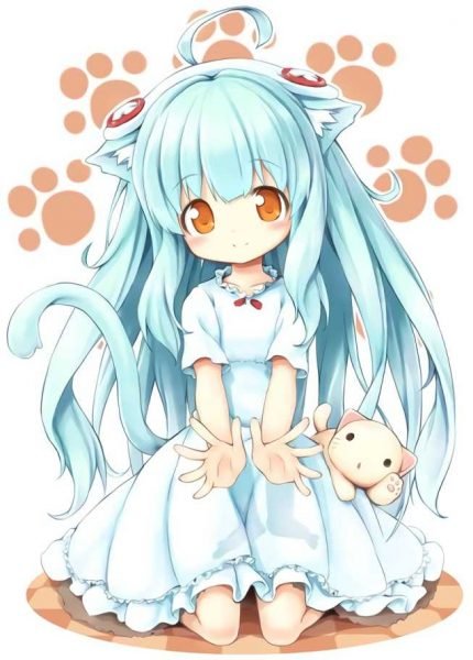 Avatar cute chibi anime nữ