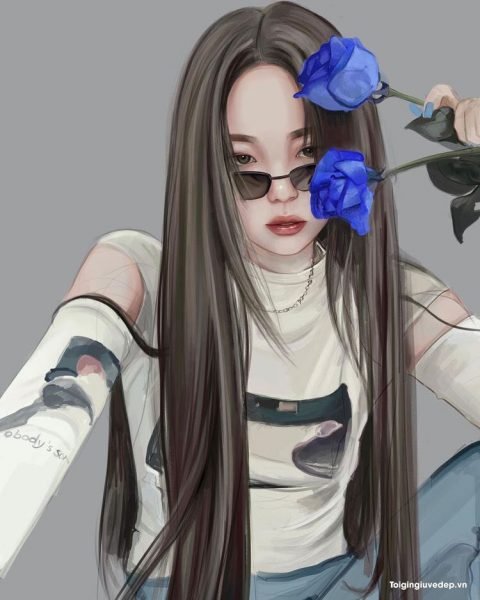 avatar nữ ngầu lạnh lùng