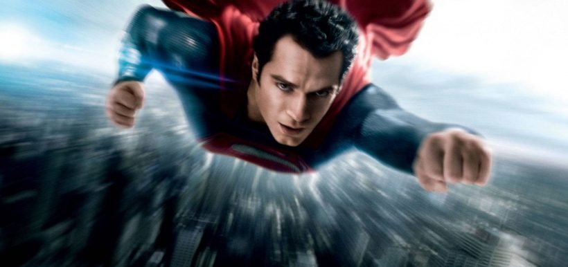 Anh dep Superman dang bay