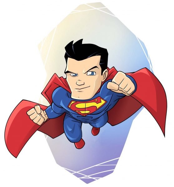 Hinh anh chibi Superman