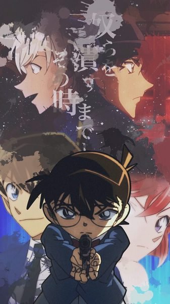 ảnh Conan ngầu khi bắn súng