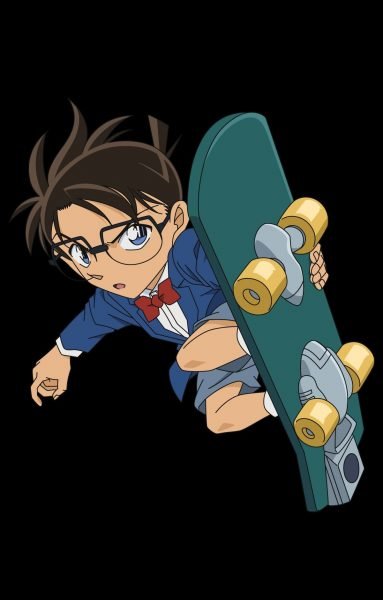 ảnh Conan ngầu trên nền đen