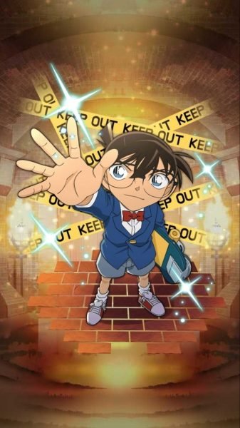 ảnh Conan ngầu và thông điệp