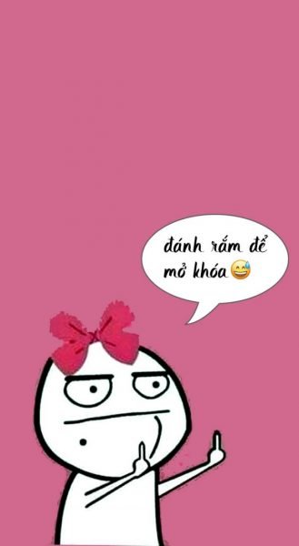 ảnh meme hài trên nền hồng