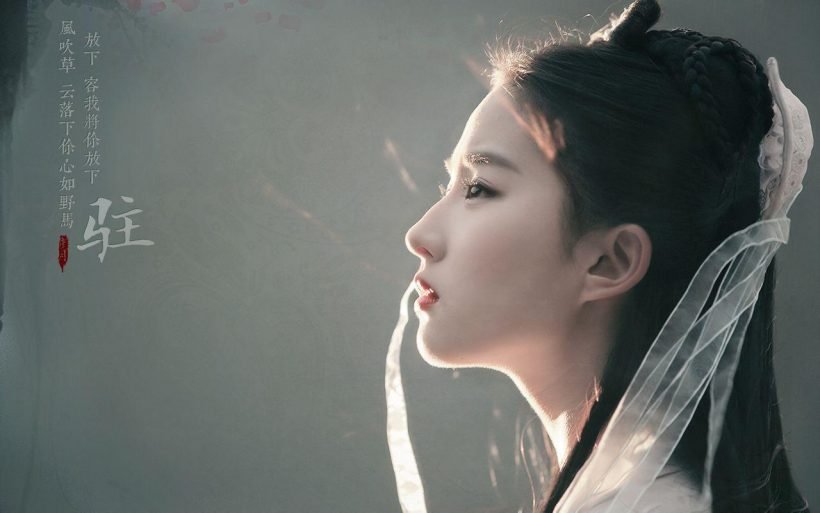 hình ảnh kiếm hiệp của Lưu Diệc Phi