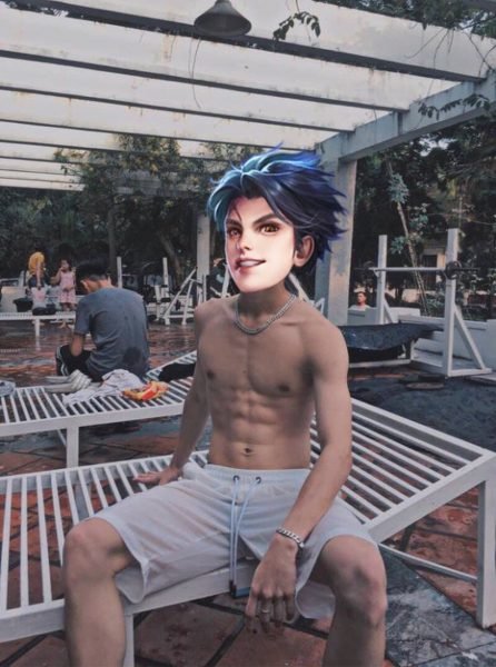 ảnh trai 6 múi khoe body