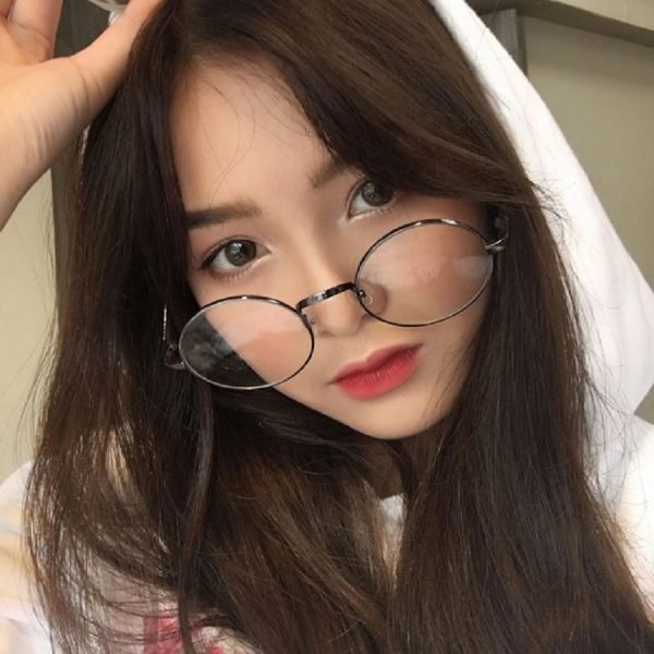 hình gái xinh tóc dài đeo kính chất lượng nhất