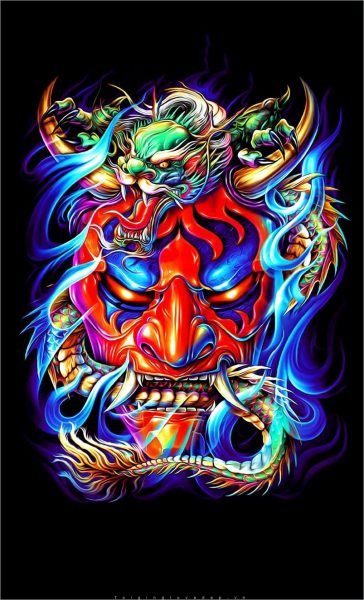 Hình nền Mặt Quỷ