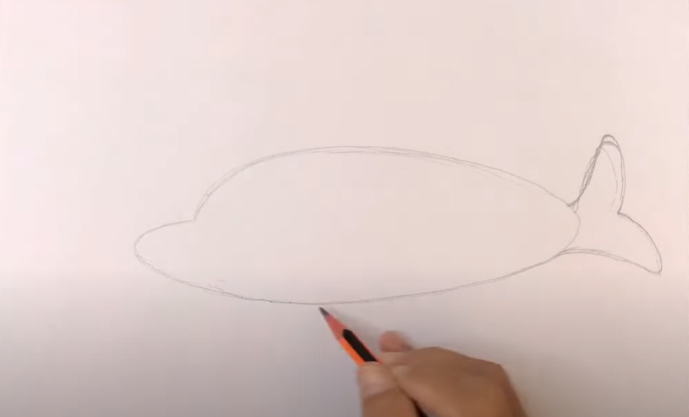 Cách vẽ ô tô mơ ước bước 1