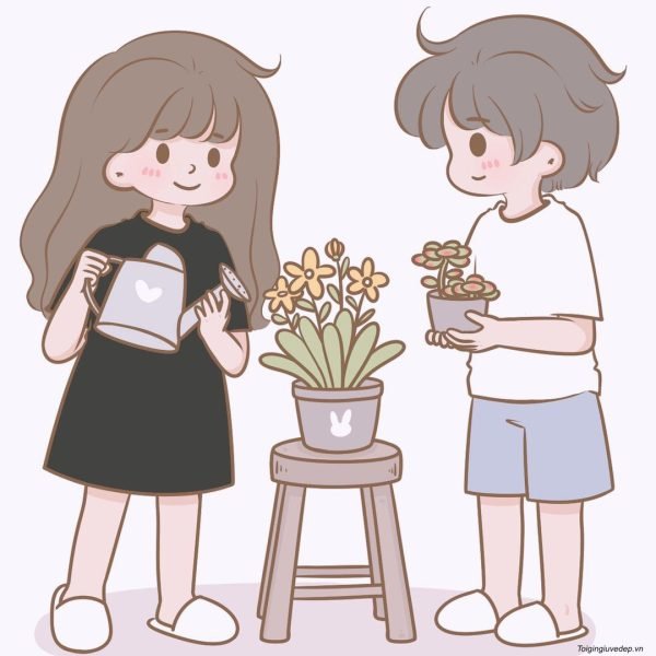 hình ảnh Avatar Cute cặp đôi