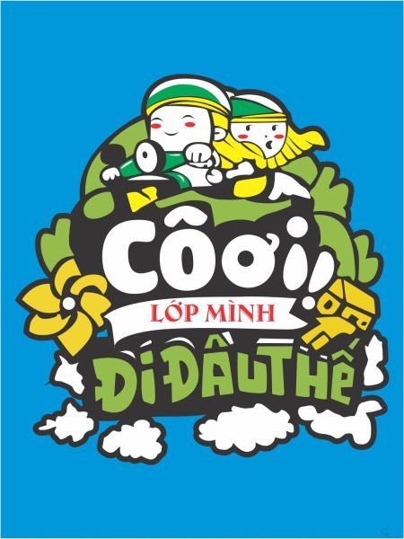 hình avatar lớp có chữ cô ơi lớp mình đi đâu thế