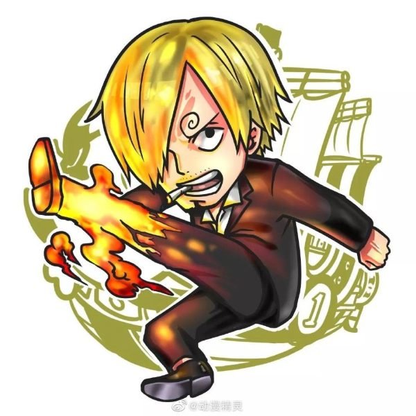 Hình ảnh Sanji chibi ngầu