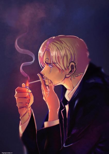 Hình ảnh Sanji ngầu chất chơi